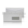 C6/C5 enyvezett 114x229 mm, bélésnyomott, jobb 35x90 mm ablakos boríték