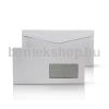 C6/C5 enyvezett 114x229 mm, bélésnyomott, jobb 45x90 mm ablakos boríték